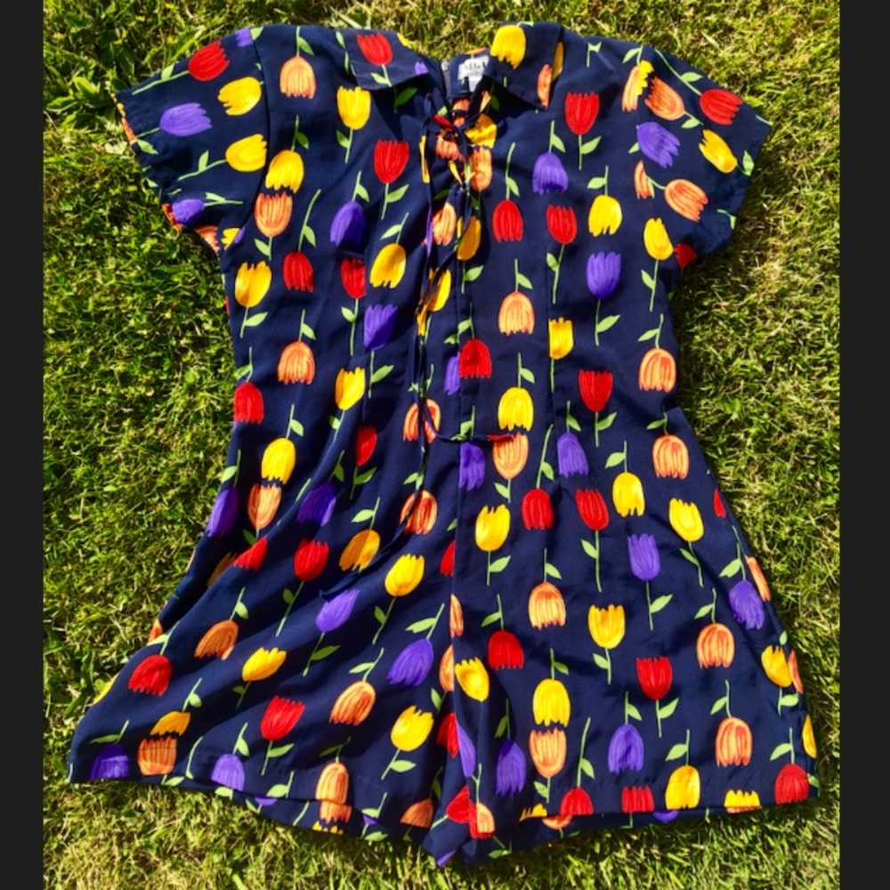 Vintage tulip jumper
